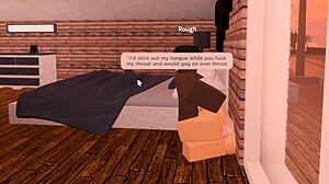 Roblox Whore Endures Deep Throat Fucking By Massive BBC