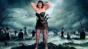 Cítim sa tak vzrušená, keď babička Carmen cucá bradavky a prichádza s sólovým vibrátorom