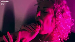 just 2 queens having fun with their feet and hairy armpits