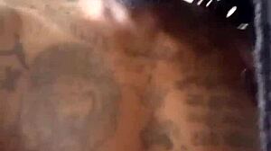 Jacking Dick After Vibeing To Drill Music With Tattoos