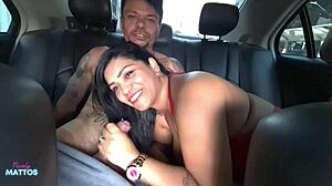 f� sortudo fode nicoly mattos mamada no carro e buceta no pelo no quarto dela