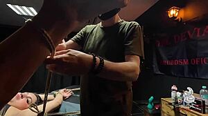 Bound Slave Gets Sodomized By Master