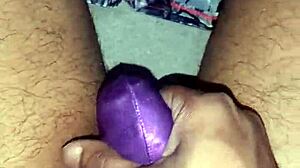 Hey, check out this condom fuck with a small 18+ penis from the skinny lingerie couple, it's intense action.