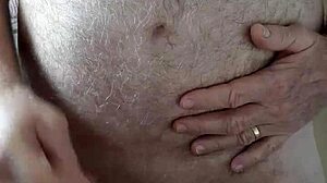 Rustyas1 - Happy Hairy Big Belly Me Masturbating Of Course!