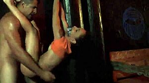 Inside a fresh teen 18+ pussy close up like Holly's young bound cunt in bondage