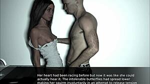 Brunette Neighbor Amy Gives Blowjob And Pussy Play Leading To Cumshot