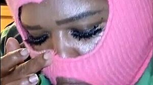 Brunette Amateur Babe Sucks Big Cock With Deepthroat Gagging And Choking For Cum Bubbles In Close-Up POV