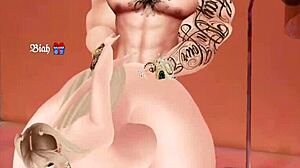 foda gostosa with loira do imvu in hot anal sex