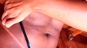 Teen Shows Off Oral Skills on Pussy in Bikini