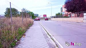 Amateur Soccer Girl Sofia Jimenez Is Ready For Making An Amazing Debut In Porn With Brunette Blowjob And Outdoor Riding Cumshot!