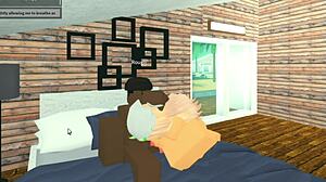 Roblox Whore Endures Deep Throat Fucking By Massive BBC