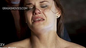 russian teen 18+ pornstar screams from extreme caning in bdsm session 😱