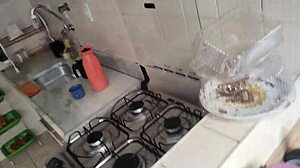 husband plays with my panties and jerks off before i leave for follower job