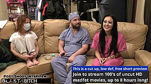 Doctor Tampa Blasts Huge Cum Load In Blaire Celeste's Mouth