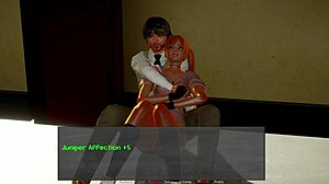 Blonde with Big Tits Plays Headmasters Fantasy Master Role