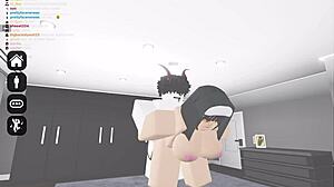 Roblox Slutty Nun Filled Up By Horny Random Dude In Wild Game Sex