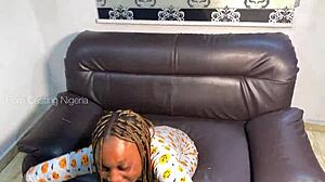 Successful Casting Session with Petite African Amateur