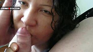 oh wow, this sensual oral from young 18+ chubby cumslut ends with a facial cumshot!