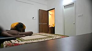 Maid delivers intense blowjob and deepthroat sucking before hard pussy fucking in room cleaning chaos