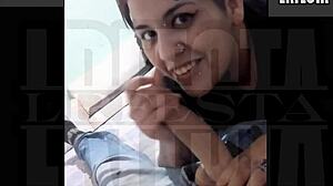 You just moved in and already sucking my whole cock like that, wild Argentinian couple partying hard?