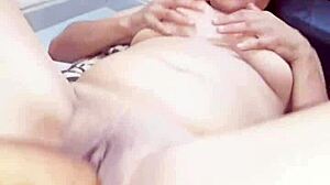 i got fingered deep in my petite vagina until creampie cum dripped out wet pov style