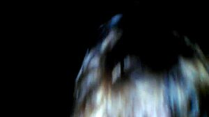 White woman sucking massive big black cock in interracial blowjob scene