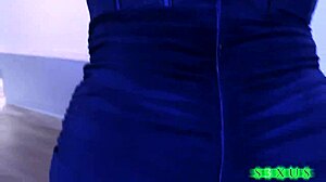 Laney Grey gives a romantic POV blowjob to Brad Newman in a homemade big cock scene.