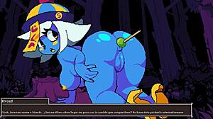 So this flipwitch adventure continues with forbidden hex gallery scenes featuring the chica in part two.