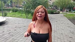 interviewed content creator who ends up tasting my intimate area with close cunilingus in detailed session