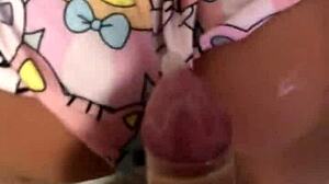 Blindfolds Boyfriend And Invites Stepmother Sex Toy For Anal Play Fantasy