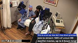 Doctor Tampa Forces Hitachi Orgasms on Eliza Shields