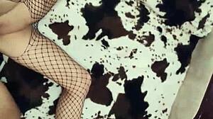 Friend Teaches Chubby Wife Anal