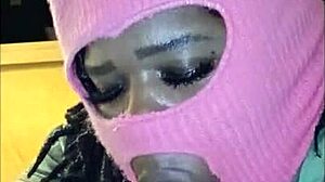 Brunette Amateur Babe Sucks Big Cock With Deepthroat Gagging And Choking For Cum Bubbles In Close-Up POV