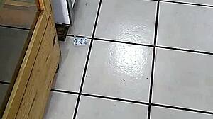 Look at that big ass Mexican culona in the store.