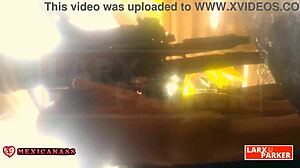 Kassandra, this beautiful young Mexican girl, dances and shows off her cute small tits and wet pussy in a casting interview for fans.