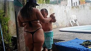 An�o mais famoso da televis�o de lua de mel na praia zezinho teves e paty bumbum no brasil 😍