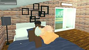 Roblox Whore Endures Deep Throat Fucking By Massive BBC