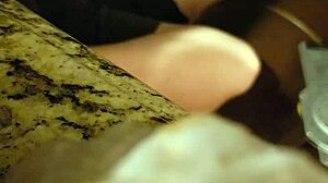 I love how bbw julie jiggles her big tits during blowjob and cum swallow on hidden cam