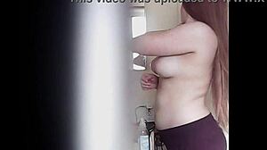 Big Boobs Blonde Changing Outfit