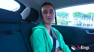 Amateur Soccer Girl Sofia Jimenez Is Ready For Making An Amazing Debut In Porn With Brunette Blowjob And Outdoor Riding Cumshot!