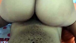 Twerking and riding that big ass!