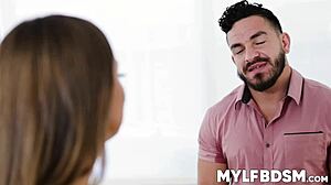 To Get The Bully Off Her Son, Sexy Latina Havana Bleu Sucks And Rides Peter Green's Big Cock!