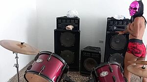 im getting ready for halloween at my stepfathers house im a very hot latin brunette real homemade porn