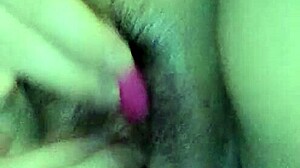 Filming a solo session with intense pussy play leading to cumshot release