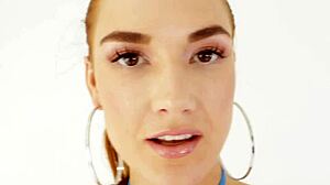 Bang surprise as busty redhead Siri Dahl gets oiled up for a wild ride