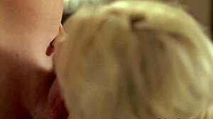 She was this elegant blonde beauty giving an essential blowjob with class and a cumshot finish.