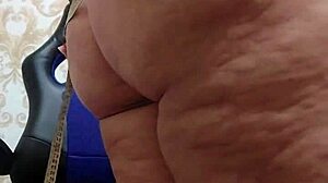 bigassblonde milf in lingerie as brazilian bunny princess teases with big ass and natural tits in web chat