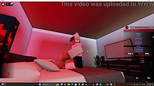 Big booty girl rides with backshots on ass.