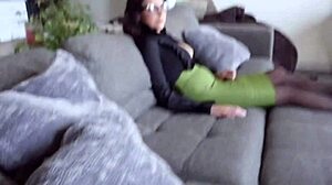 Huge Tits Of Stepmother Block The Pov Sight During Emotional Blowjob