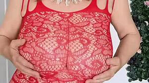 오버올 퀸 빅티트 할머니 마리아올드가 머리털 보지 클로즈업 공개